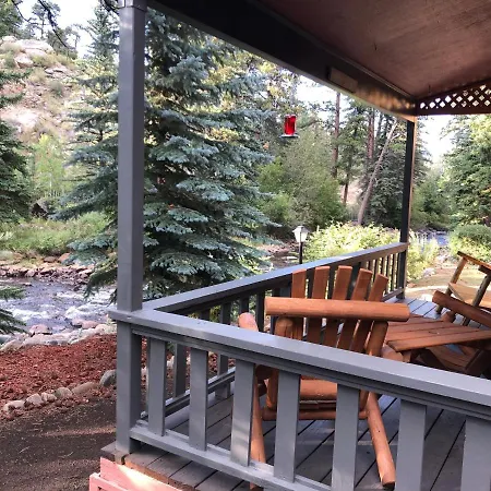 Riverfront Mountain Cottage Retreat Estes Park Exterior photo